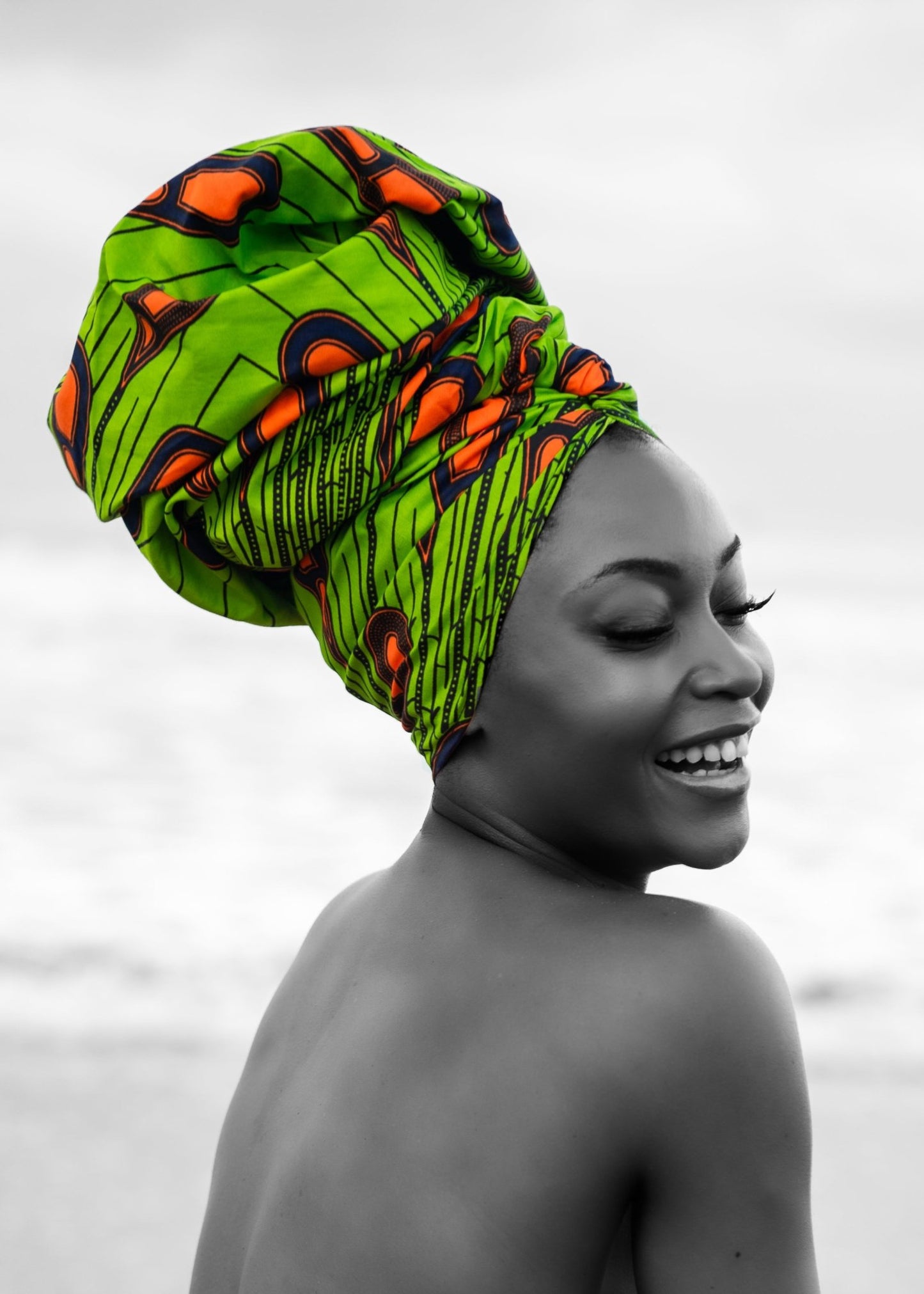 The Peacock - Wraps N Raps Headwraps